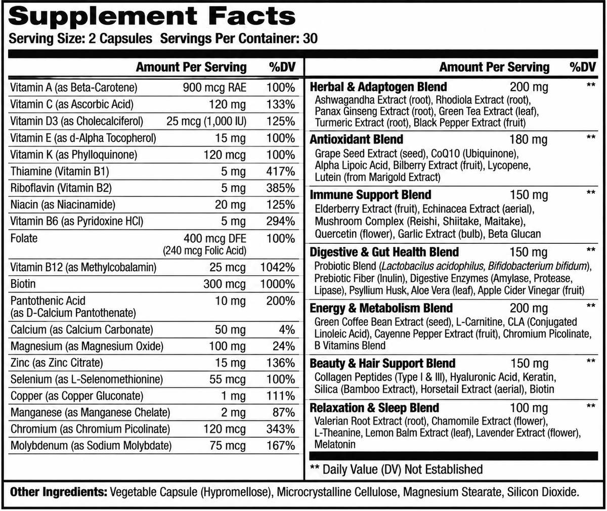 Vitamin B12 Supplements