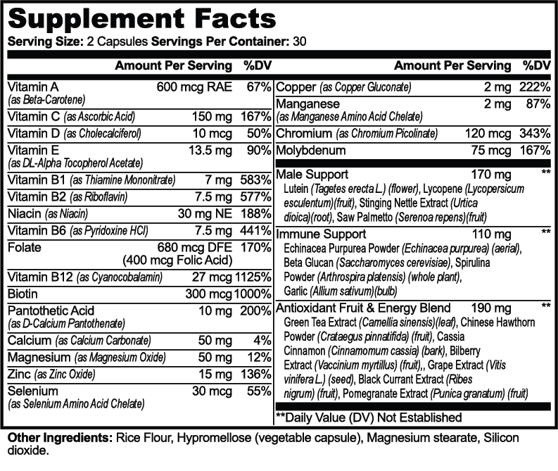 Men's Multivitamins